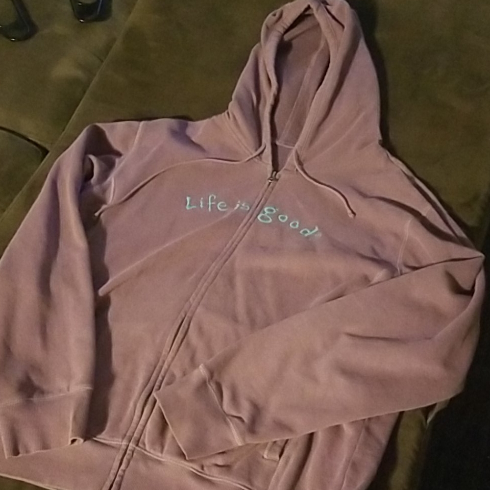 Life is Good Zipped Hoodie